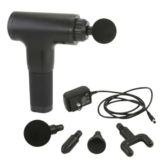 6 Speed Rechargeable Massager with 4 Heads
