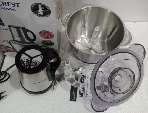 Silver Crest Multi Functions Meat Chopper (3 Litr) Steel Bowl