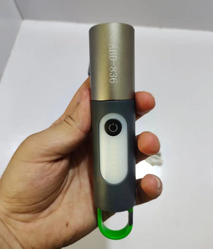 Rechargeable LED Emergency Light | Portable Camping Lamp Torch with USB Charging