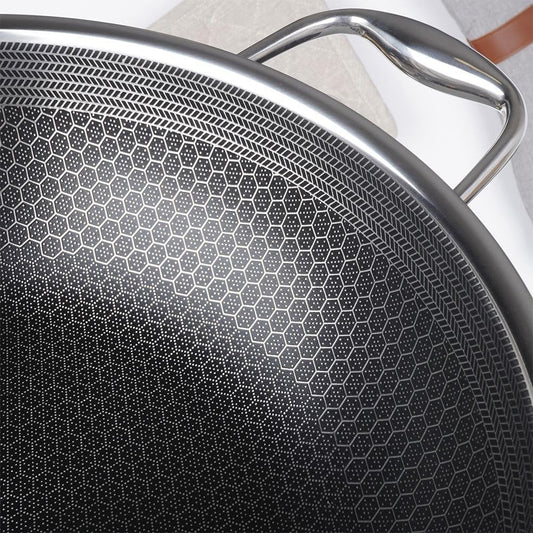 24CM Non-Stick Honeycomb Pan - Perfect Cooking Companion