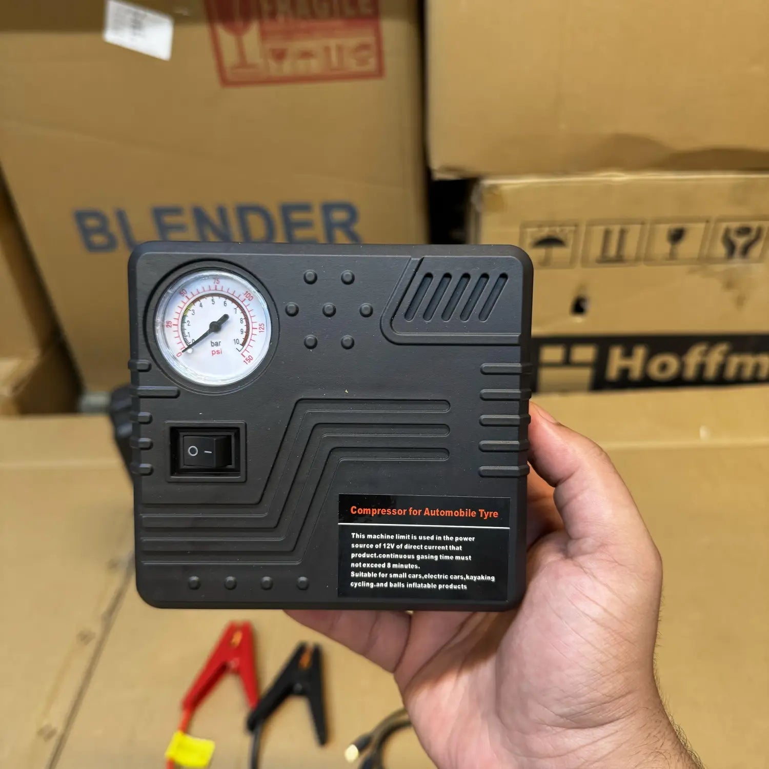 2-in-1 Car Jump Starter and Tire Inflator