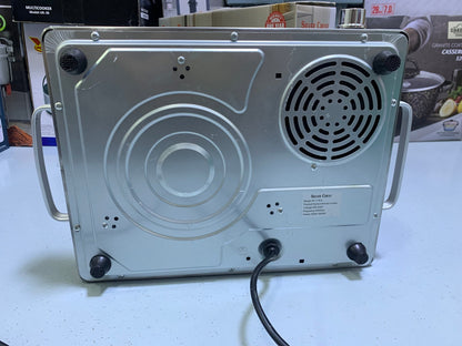 Silver Crest Electric Ceramic Hot Plate – Safe, Stylish & Quick Cooking