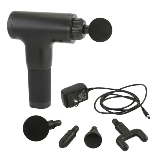 6 Speed Rechargeable Massager with 4 Heads