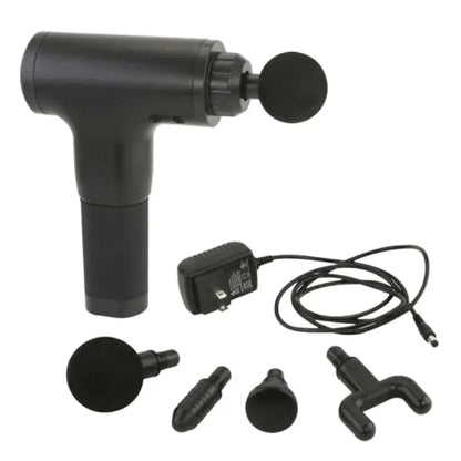 6 Speed Rechargeable Massager with 4 Heads