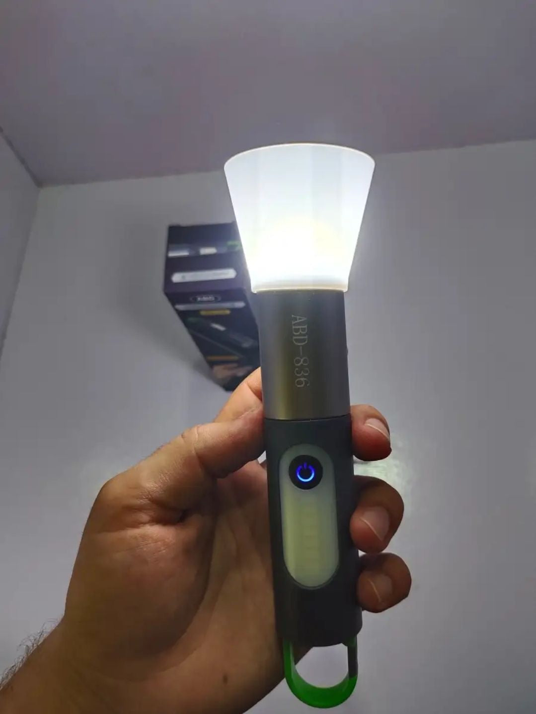 Rechargeable LED Emergency Light | Portable Camping Lamp Torch with USB Charging