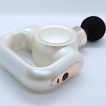 Rechargeable Massager Facial with Belt Model HB-016 | 30W, 05 speed, 04 Massage head attachement, with powerful battery backup, for muscle pain relief.
