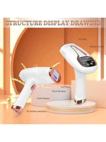 3-in-1 IPL Laser Hair Removal Device - top view