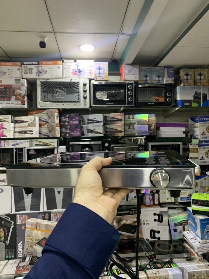 RAF Infrared Cooker – 2200W Electric Hotplate with LED Display & 1-Year Warranty | Supports 50KG