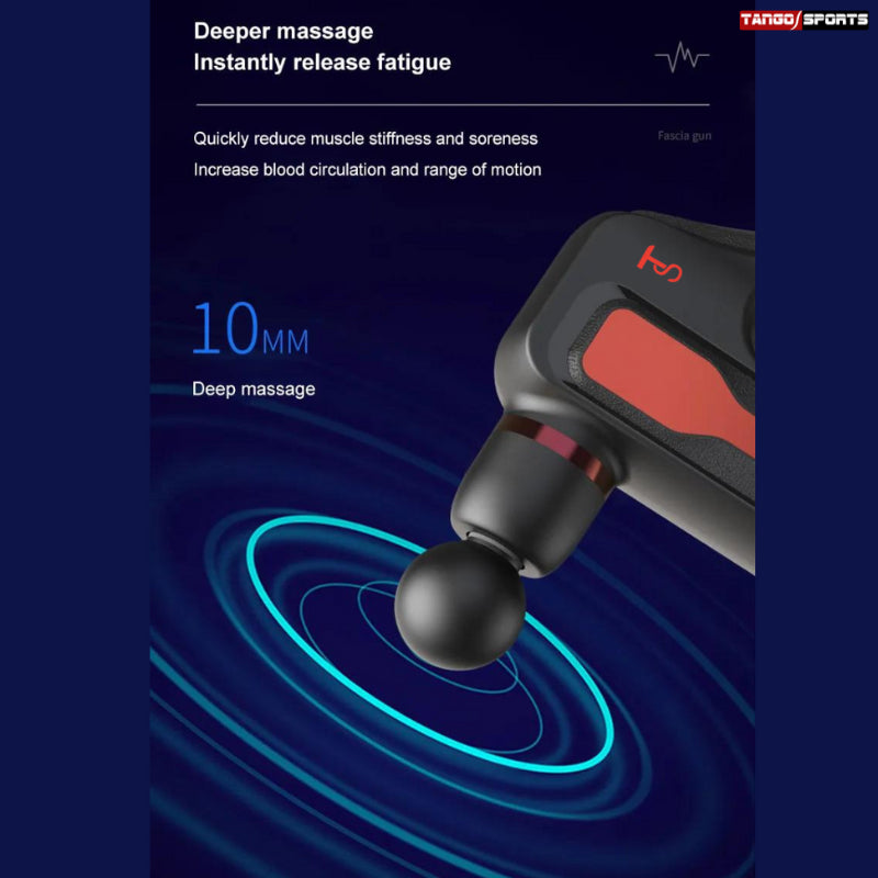 High Speed Massage Gun 1800–3200 RPM Adjustable Levels