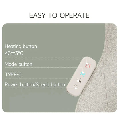 Rechargeable Backrest Massager