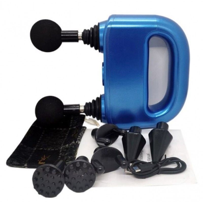 Deep Tissue Massage Gun with 2200mAh Battery & 4 Massage Heads