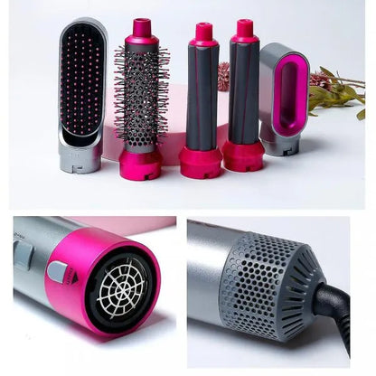 5 in 1 Hot Air Styler Hair Dryer - top view