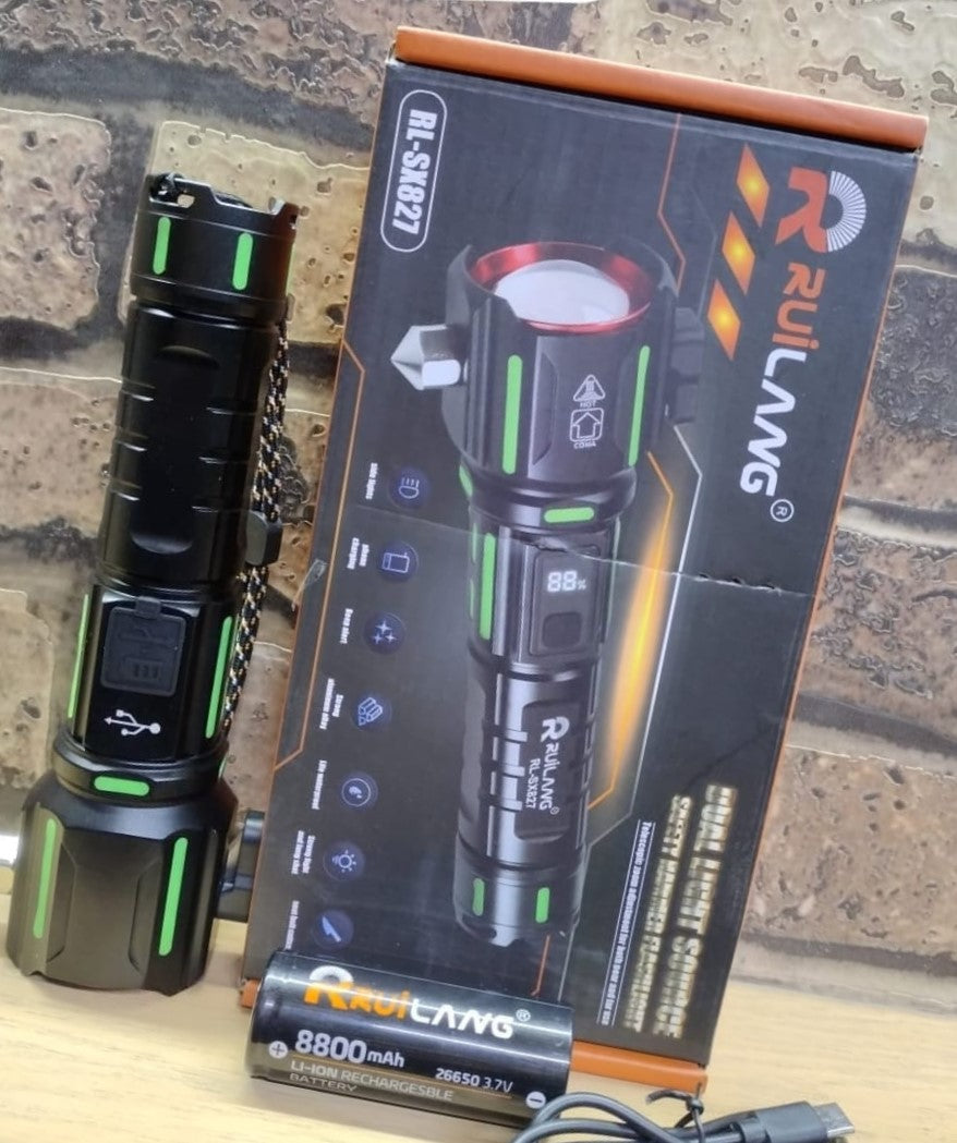 5.11 Lamp Emergency Flashlight 1km Range - side view