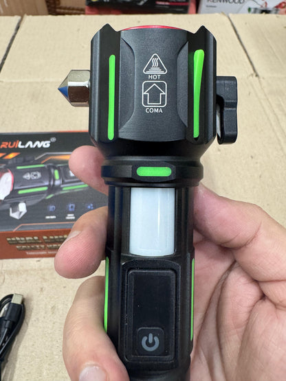 5.11 Lamp Emergency Flashlight 1km Range - close up