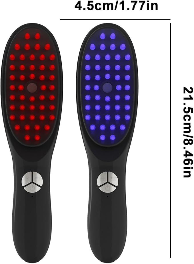 Electric Scalp Massage Brush, Scalp Massager, Hair Massager Comb with Soft Rubber