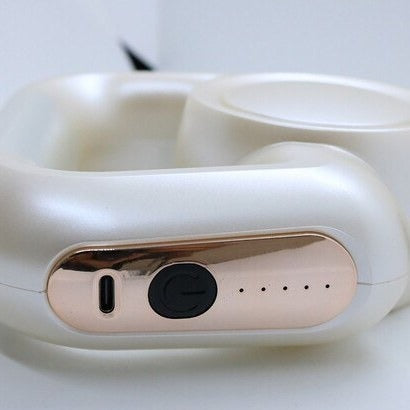 Rechargeable Massager Facial with Belt Model HB-016 | 30W, 05 speed, 04 Massage head attachement, with powerful battery backup, for muscle pain relief.