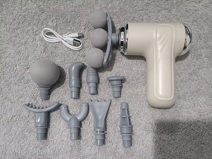 9-in-1 Compact Massager - in use