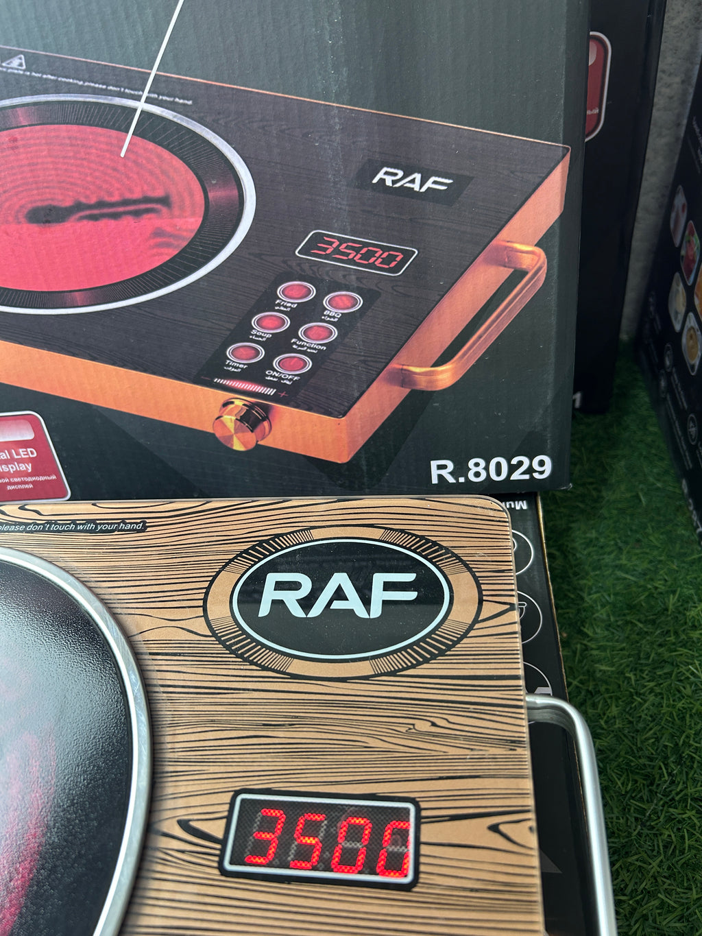 RAF Infrared Cooker & Hot Plate– Burner Control – 3500W