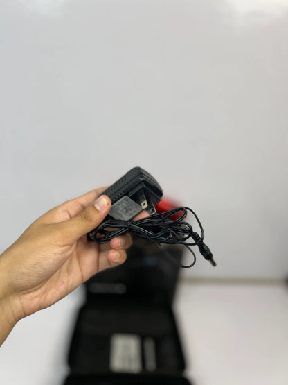 Folding Massager Gun LE8 – Compact Design with Digital Display & 6 Massage Heads