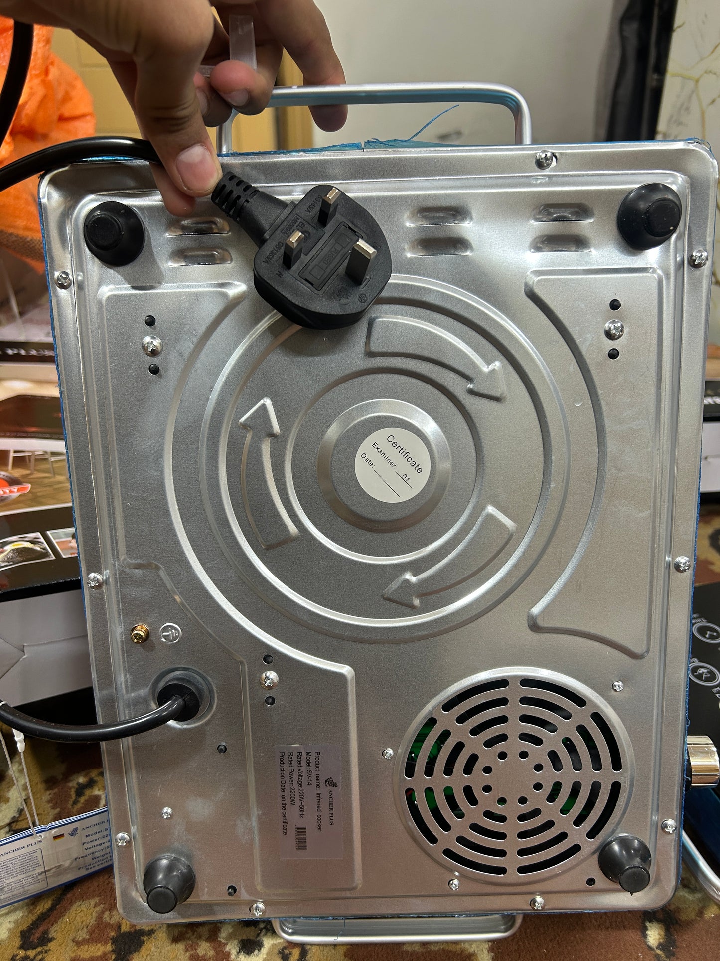 Ancher plus hot plates – 2200W