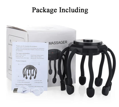 Comforelax Electric Octopus Claw Head Scalp Massager