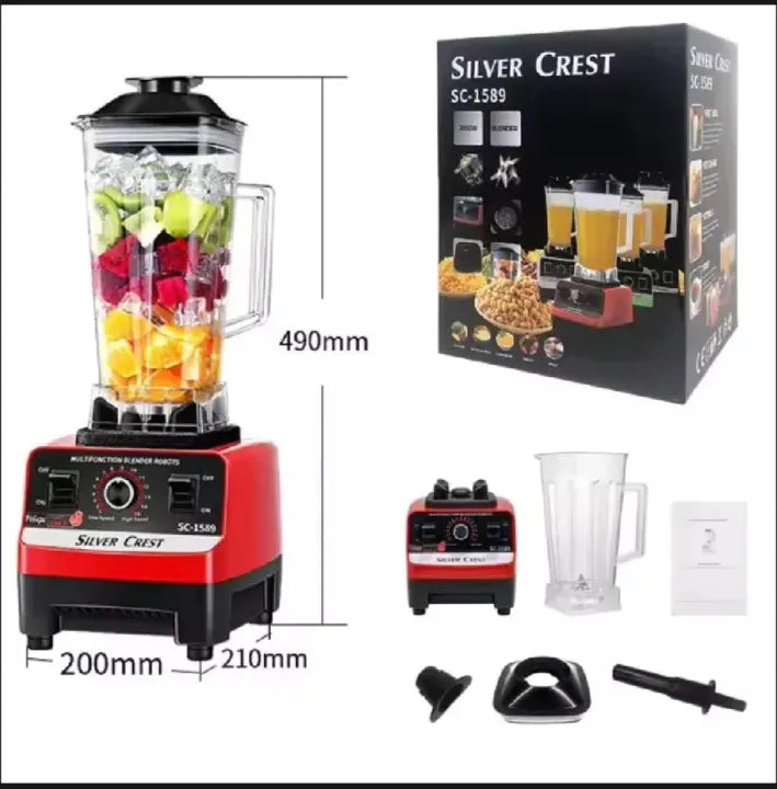 Silver Crest SC-1589 Commercial Blender (2.5 Liter)