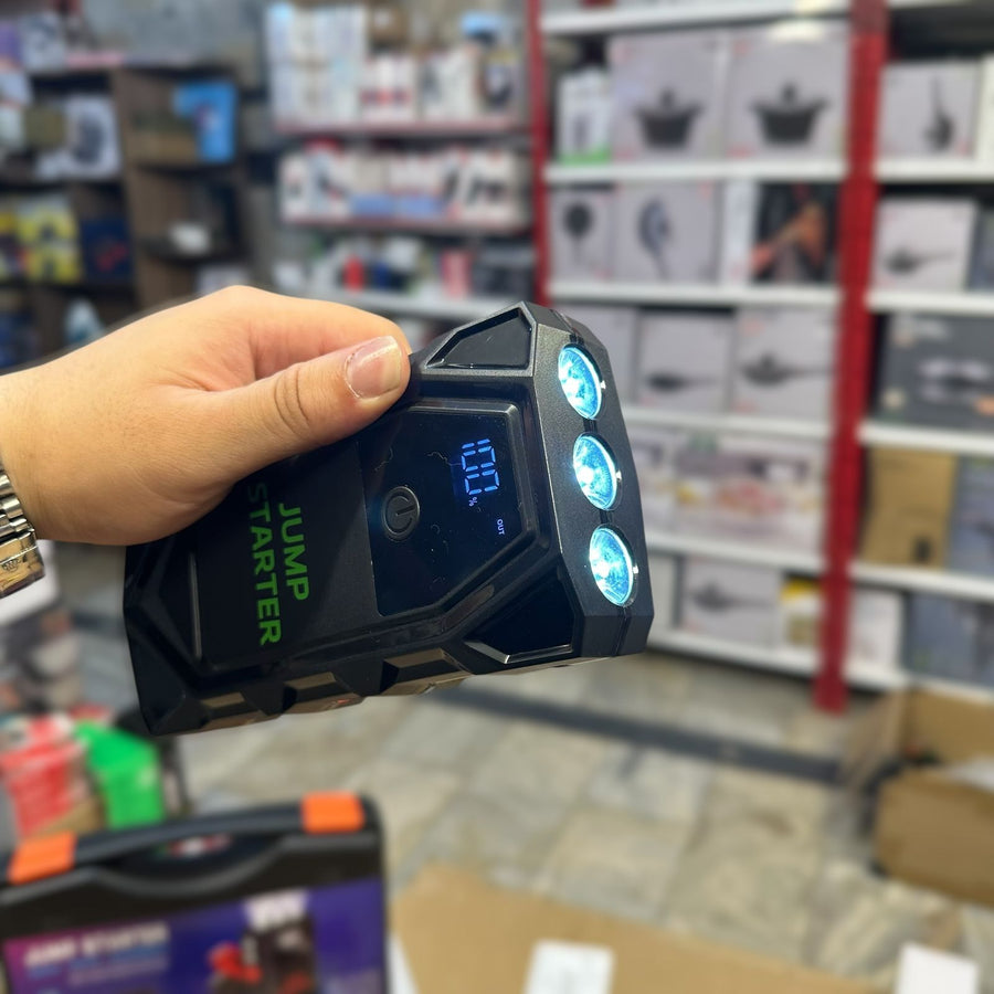 2-in-1 Car Jump Starter and Tire Inflator