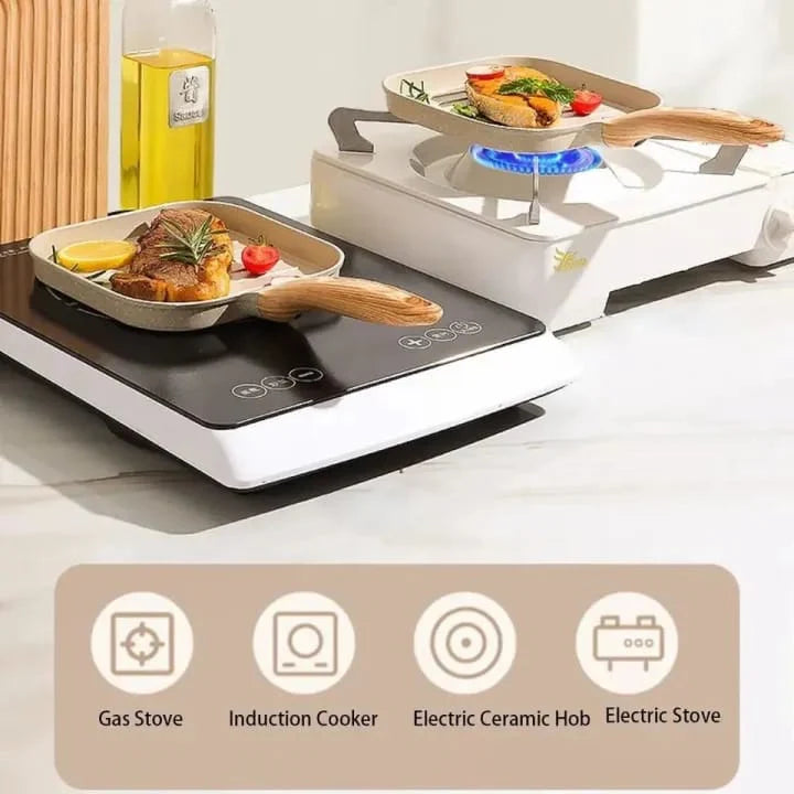 Multifunctional Grill Fry Pan