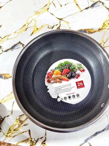 Luxury Honeycomb Non Stick Fry Pan | 24 • 26 • 28 CM