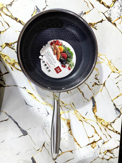 Luxury Honeycomb Non Stick Fry Pan | 24 • 26 • 28 CM
