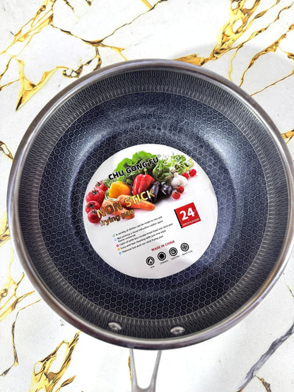 Luxury Honeycomb Non Stick Fry Pan | 24 • 26 • 28 CM