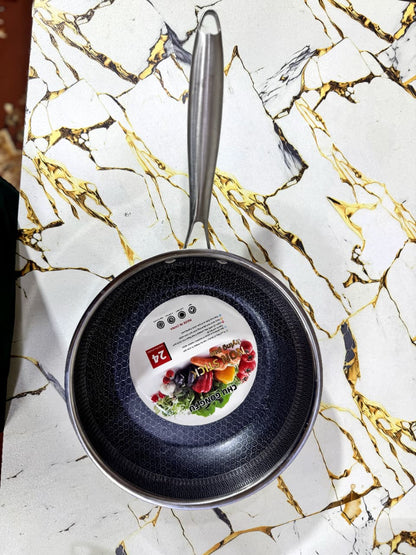 Luxury Honeycomb Non Stick Fry Pan | 24 • 26 • 28 CM