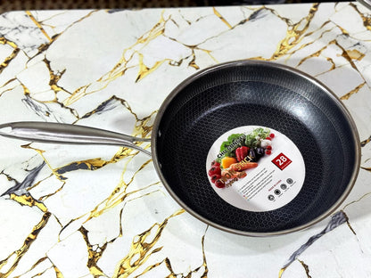 Luxury Honeycomb Non Stick Fry Pan | 24 • 26 • 28 CM
