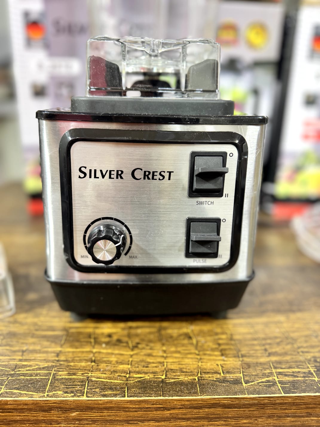Silver Crest S.2878 3-in-1 Blender Grinder & Juicer – 5500W High Power Kitchen Food Processor