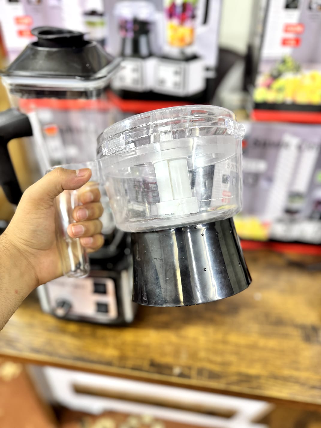 Silver Crest S.2878 3-in-1 Blender Grinder & Juicer – 5500W High Power Kitchen Food Processor