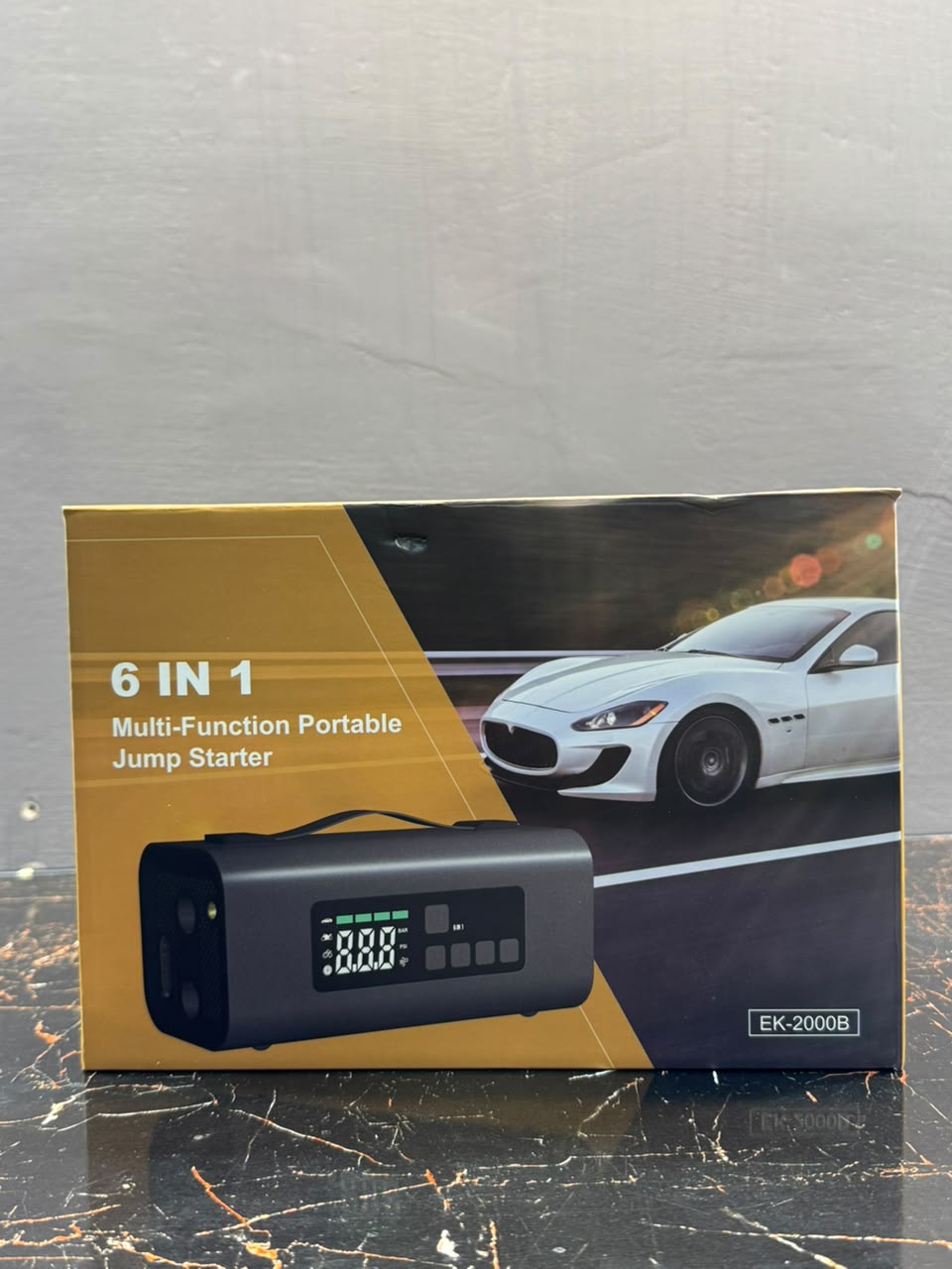 6-in-1 Multi-Function Portable Jump Starter