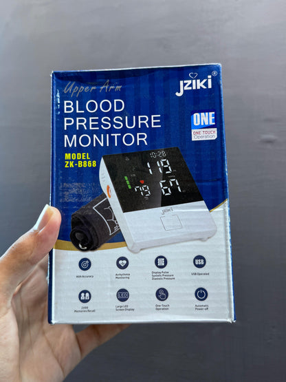Automatic Blood Pressure Monitor, Model ZK-B868.