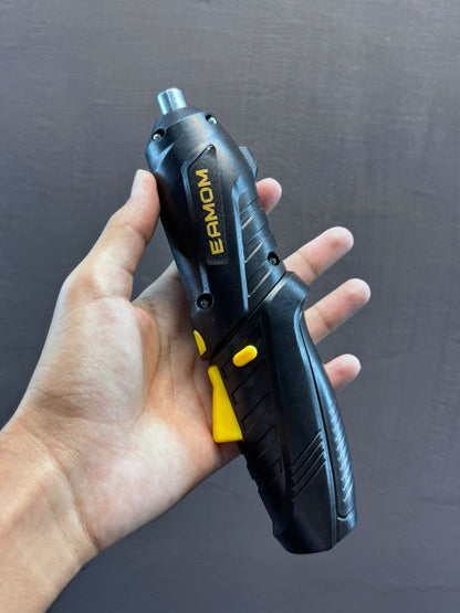 EAMOM cordless electric screwdriver / drill tool kit