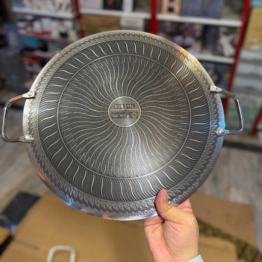 New Laser Crafted Tawa,Size: 15Inch