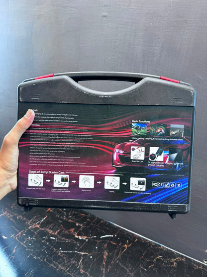 Multi-Function Car Jump Starter HW-0353 with Air Compressor