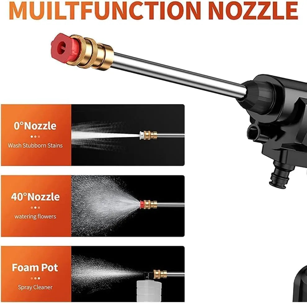 Pressure Washer Gun Rechargeable 48V - Car Washer Pump
