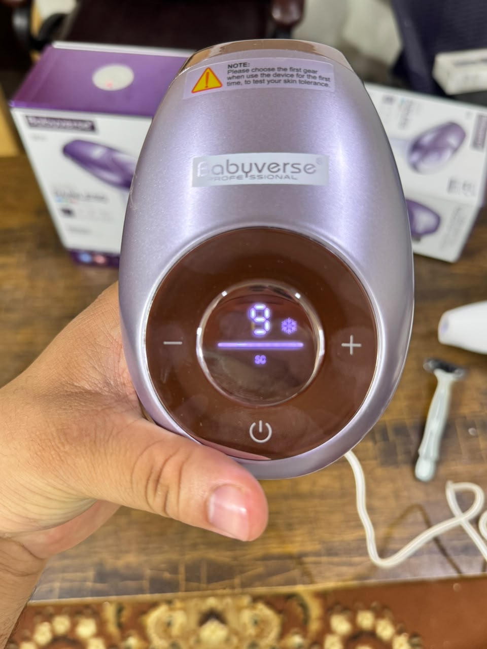 Babyverse Professional IPL Hair Removal Device - extra view 1