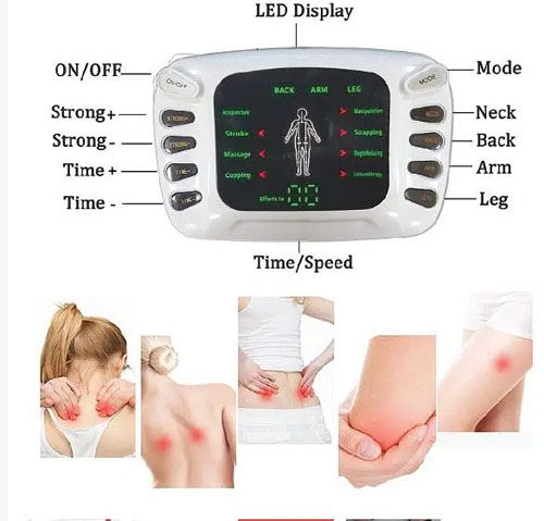 Blueidea Electronic Pulse Massager BLD-321 - close up