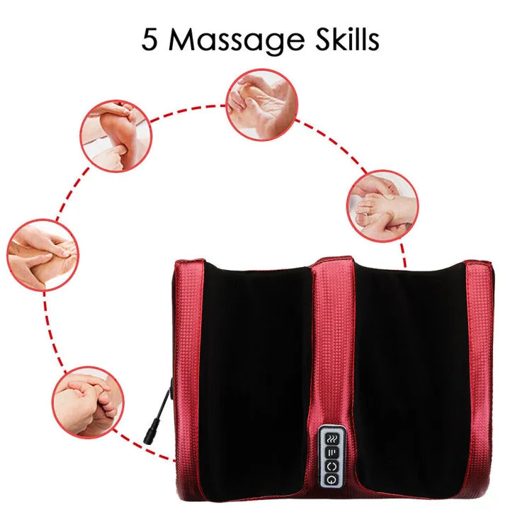 Electric Heated Foot Massager Kneading - close up