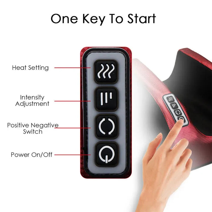 Electric Heated Foot Massager Kneading - packaging