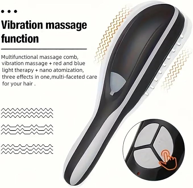 Electric Scalp Massage Brush - close up