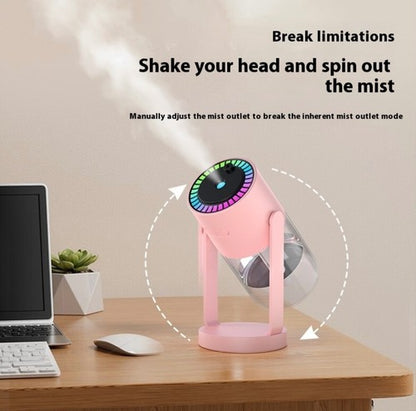Galaxy Star Projector Humidifier 2 in 1 Night Light - close up
