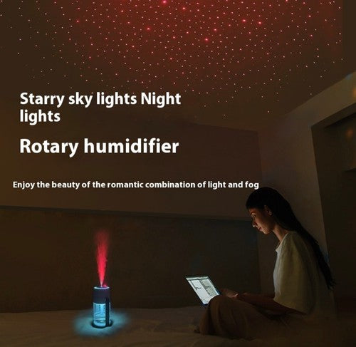 Galaxy Star Projector Humidifier 2 in 1 Night Light - packaging