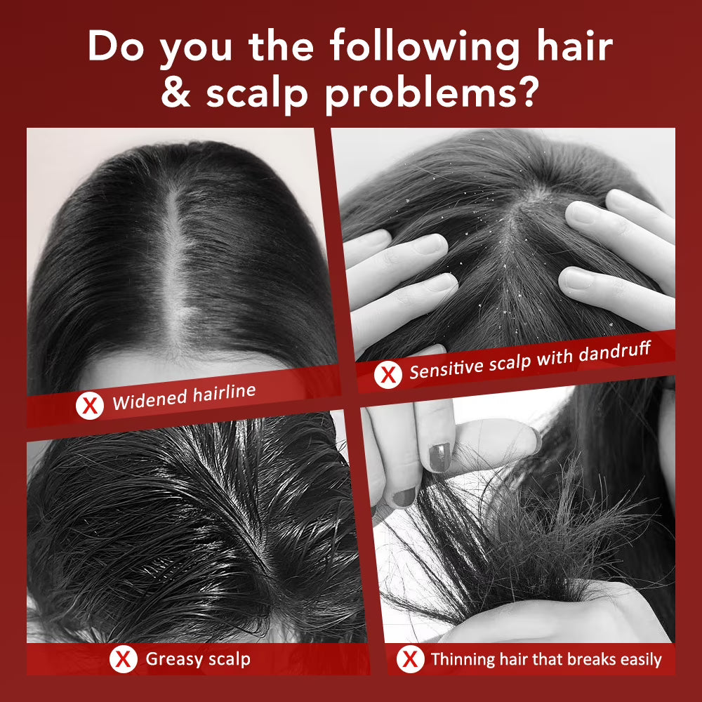 Hair Growth Comb - side view
