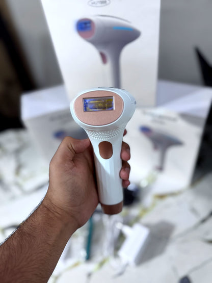 IPL Hair Removal Device Permanent Painless - in use